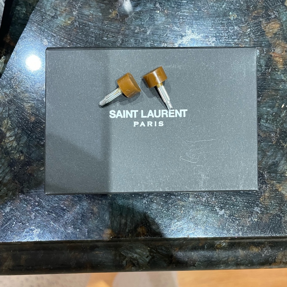 Saint Laurent brown leather strappy heels - MINT CONDITION - Picture 4 of 5